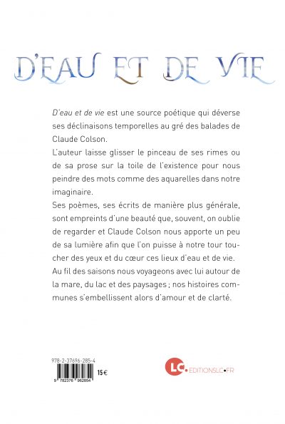 Nouveauté Claude Colson